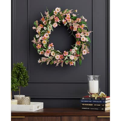 24 inch Summer Posey Wreath