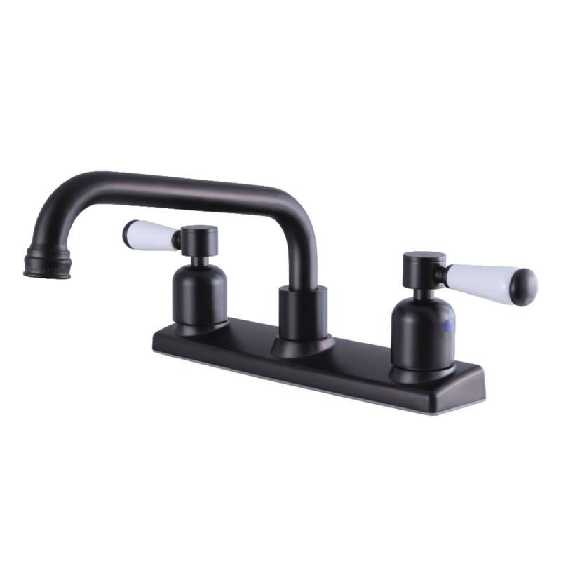 Kingston Brass Paris 1.8 GPM Widespread Kitchen Faucet