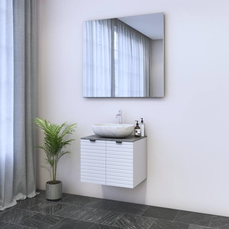 Capri 2D 60 Floating Bathroom Vanity (24" Width)
