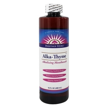 Heritage Store Alka Thyme Mouthwash - 16 oz