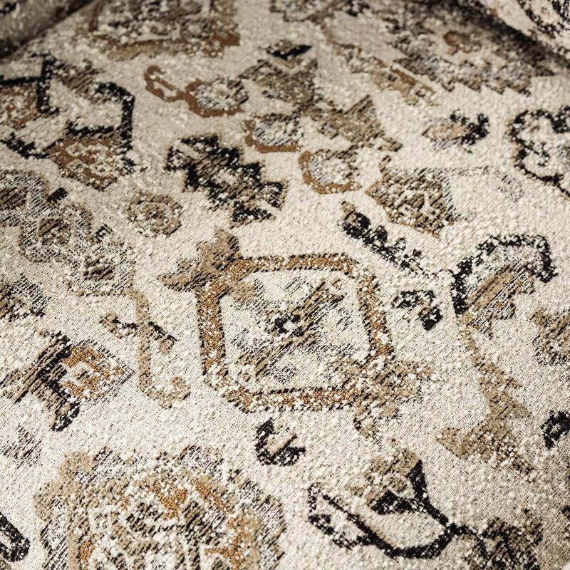 Furniture of America Mootle 3-Piece Taupe Kiln-Dried Wooden Frame Sofa Set with Pillows