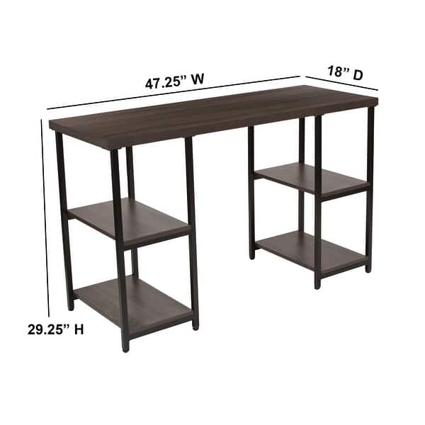 Driftwood Finish Console Table With Black Metal Frame And Open Storage On Sale Overstock 27976191 Well you're in luck, because here they. usd