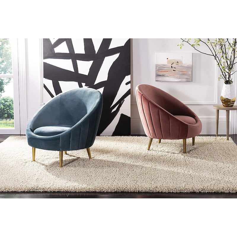 Classic Rectangular Area Rug - 8x10 Handmade Low Pile - Living Room Bedroom Decor - 120 x 96