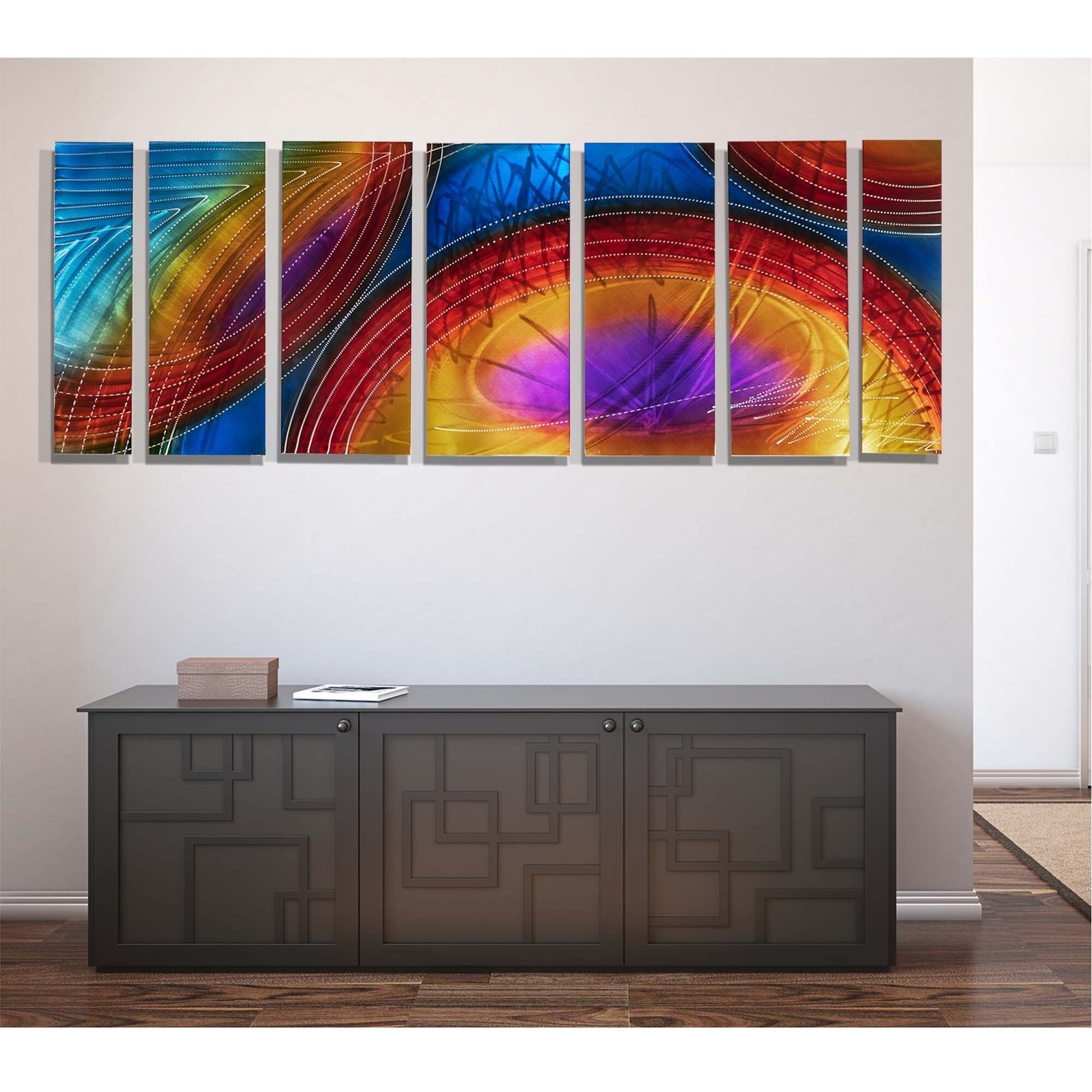 Shop Statements2000 Abstract Modern Metal Wall Art Panels Painting