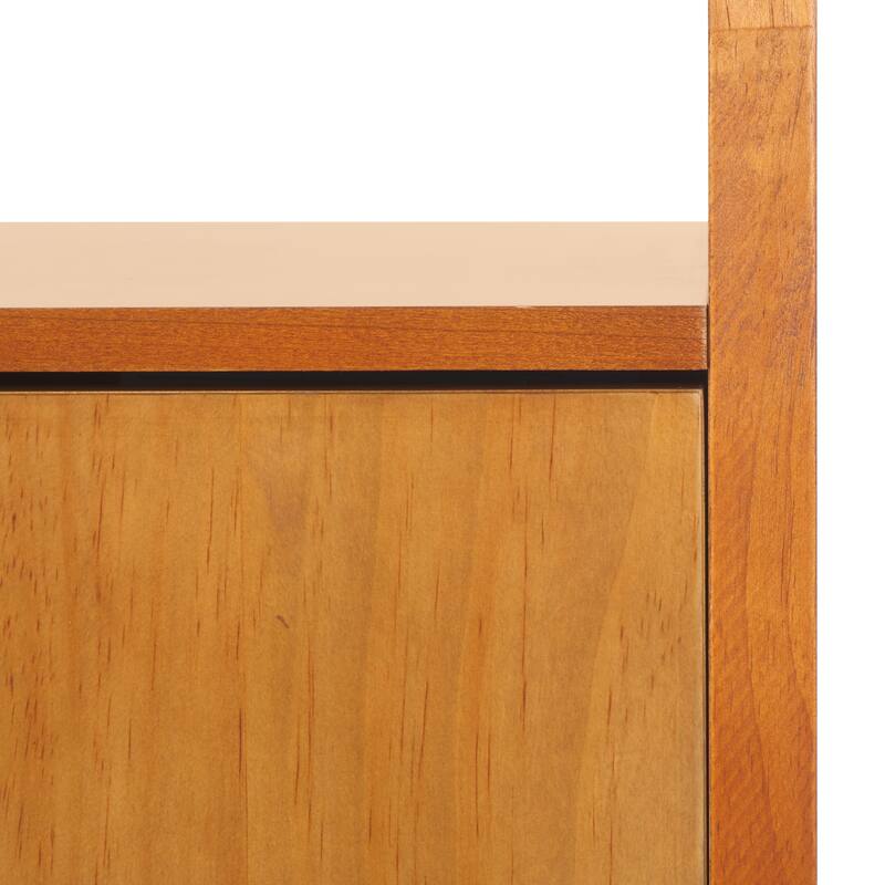 SEI Furniture Mainebury Bookcase Storage Shelf - 35"W x 16"D x 74"H