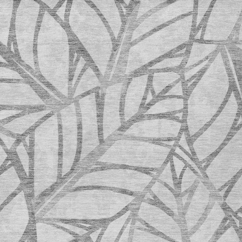 HomeRoots Floral Transitional Rectangle Outdoor Rug