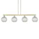Option Antique Brass / Clear Basketweave