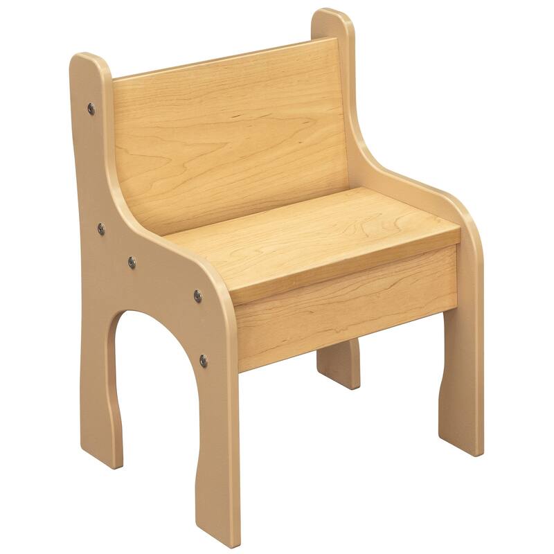 Tot Mate 10" Laminate Activity Chair Pack of 2, Assembled