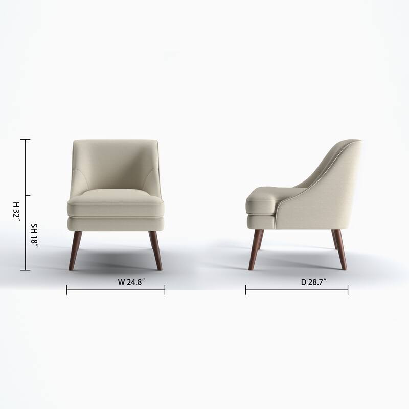 Artdeco Home - Carson Carrington Tagel Accent Chair