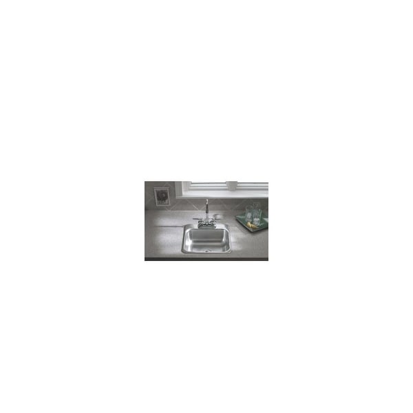Sterling B155-1 Single Basin Stainless Steel Bar Sink - STAINLESS STEEL - N/A