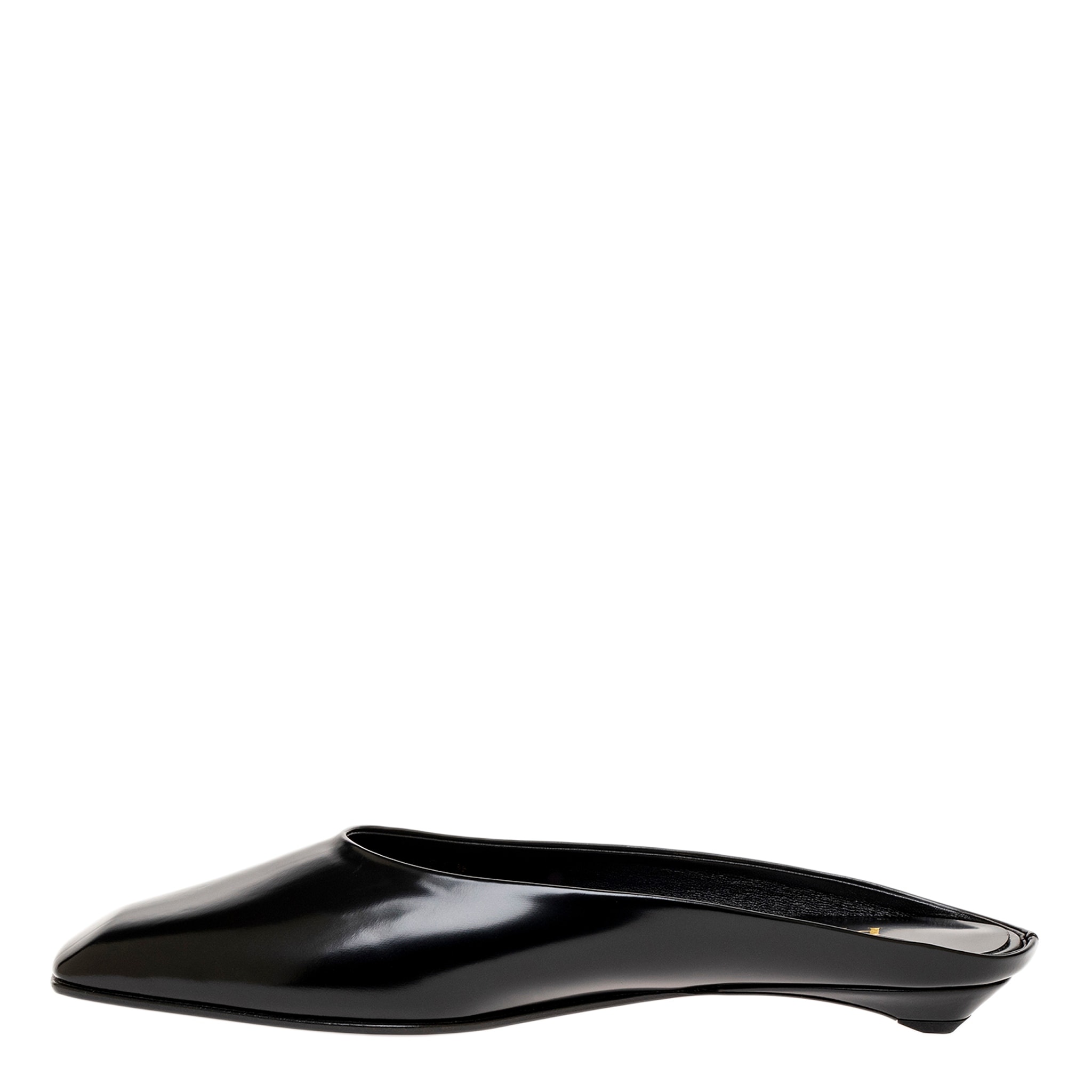 Prada Brushed Leather Mules - Overstock - 43442239