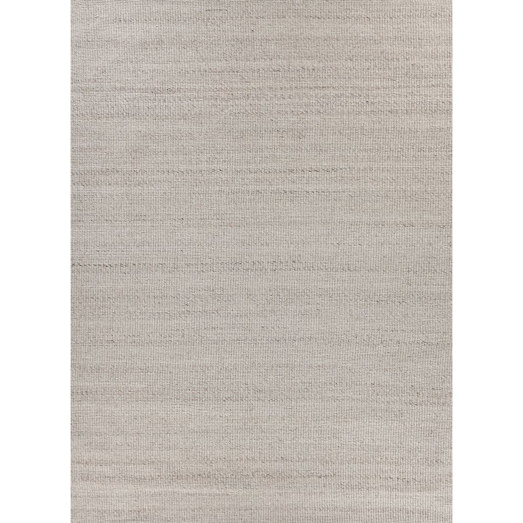 EXQUISITE RUGS Hesse Handwoven Polyester/Cotton Beige Area Rug.