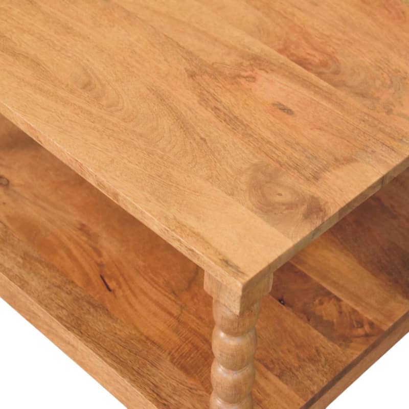 Artisan Furniture Solid Wood Barclay Teak Coffee Table , Brown