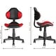preview thumbnail 4 of 89, JJS Ergonomic Mesh Office Chair Adjustable Lumbar Support Computer Desk Chair
