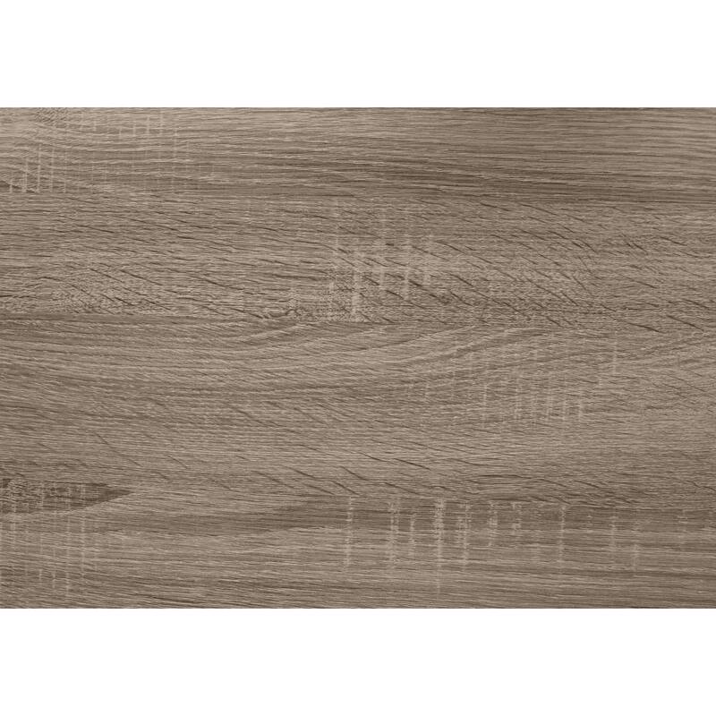 23-Inch Taupe Wood Side Table with Shelf Modern Rectangular End Table for Living Room Storage - 23"H x 28.75"W x 12"L