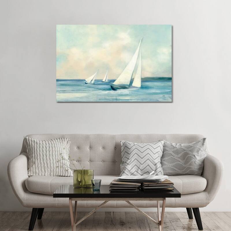 iCanvas "Sailboats at Sunrise" by Julia Purinton Canvas Print - 32x48x1.5