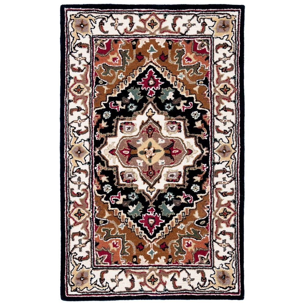 SAFAVIEH Handmade Heritage Carrol Traditional Oriental Wool Rug