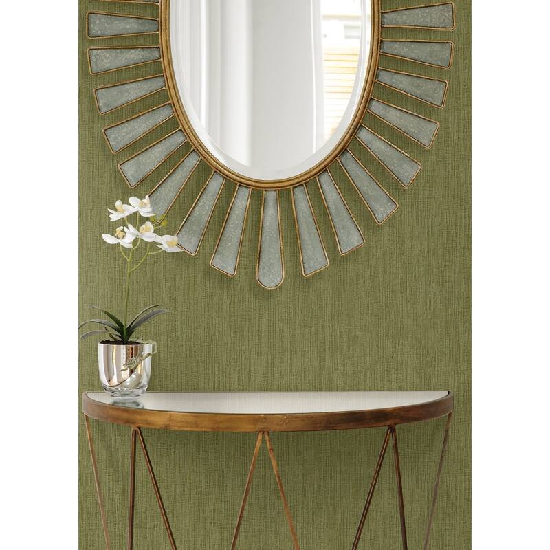 Seabrook Designs Natural Tether Embossed Vinyl Unpasted Wallpaper