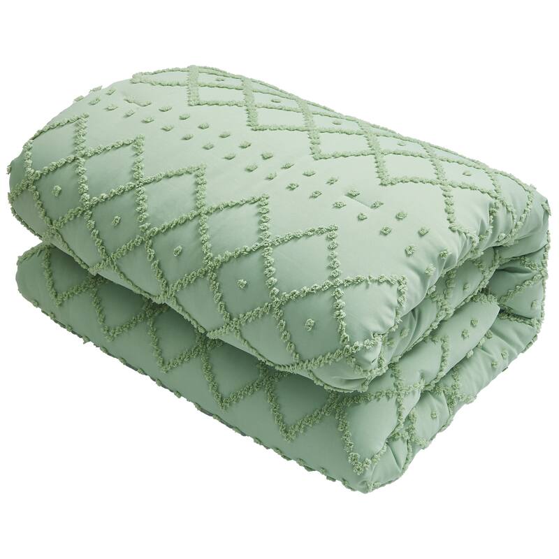 Set of 5/7 Pieces Brushed Comforter Set, Bed-in-a-Bag