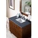 preview thumbnail 9 of 32, James Martin Vanities Metropolitan 36" Single Vanity, American Walnut