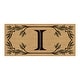 preview thumbnail 4 of 24, Monogram Flocked Sassafras Coir Switch Mat I