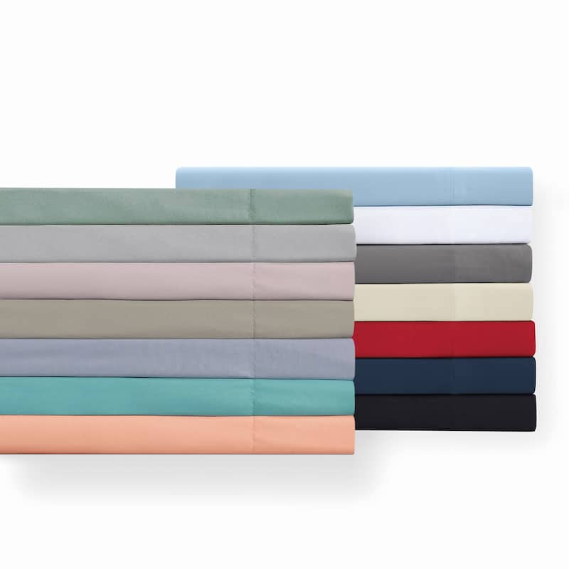 Truly Soft Everyday Solid Bed Sheet Sets