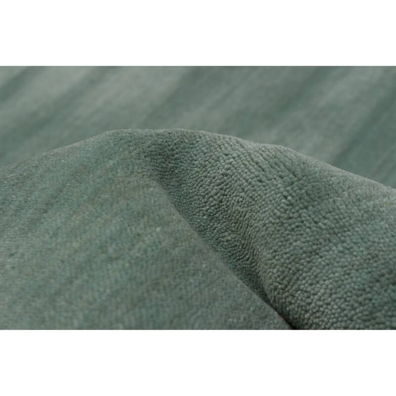 Kashkuli Gabbeh Turquoise Rug 9'9" x 9'9" - 9'9 x 9'9