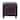 Square Shape Leatherette Upholstered Wooden Ottoman with Tufted Lift Off Lid Storage, Brown