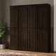 preview thumbnail 55 of 57, Palace Imports 65" 100% Solid Wood Shaker Pantry Cabinet Espresso