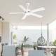 preview thumbnail 146 of 173, 42/48/52/56/62-IN LED Ceiling Fan with Light Kit and Remote(5/7-Blade)