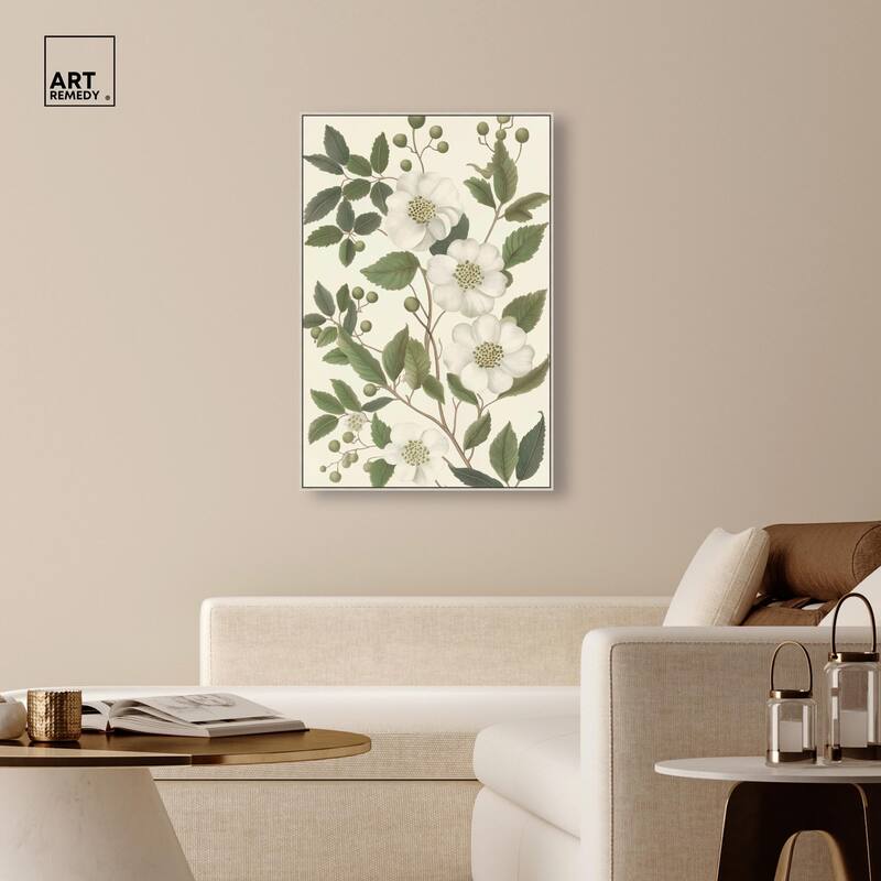 White Cherokee II Canvas by Art Remedy