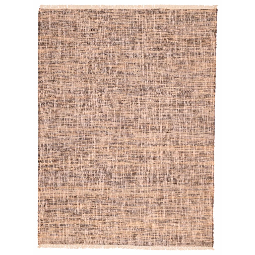 ECARPETGALLERY Flat-Weave Palas Denizli Tan Jute Kilim - 5'5 x 7'4