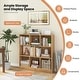 preview thumbnail 8 of 18, Costway 8-Cube Bookcase 41" Wooden Toy Storage Organizer for Kids - See Details