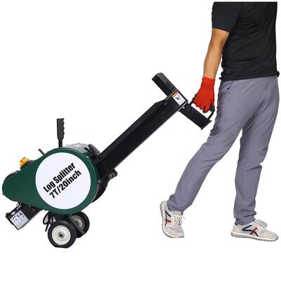 Double Flywheel Portable Electric Log Splitter Log Splitter