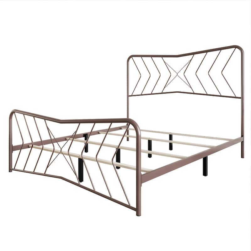 Clayfell Fargo Metal Bed