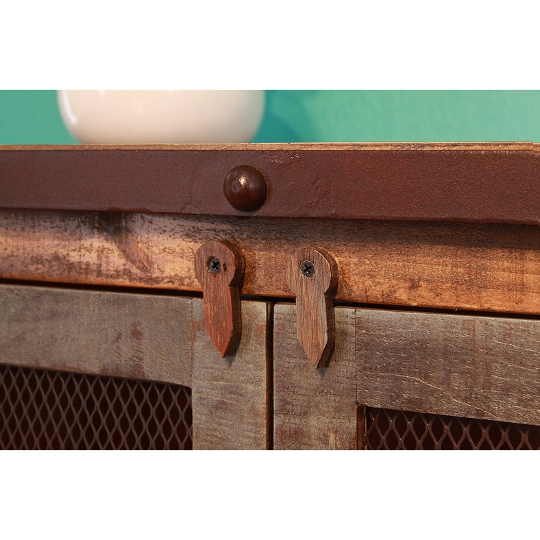 Bayshore 6 Door Sideboard - Mesh Doors