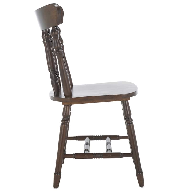 SAFAVIEH HOME Coralyn Caprail Dining Chair (Set of 2) - 17"W x 20"D x 34"H