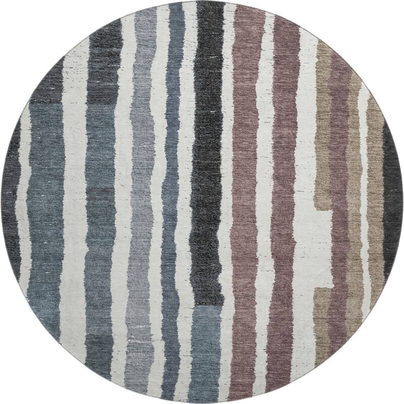 Premium Washable Super Soft Modern Stripe Mayfield Rug