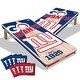 preview thumbnail 1 of 5, New York Giants NFL 2x4 Cornhole Board Set Include Carrying Case
