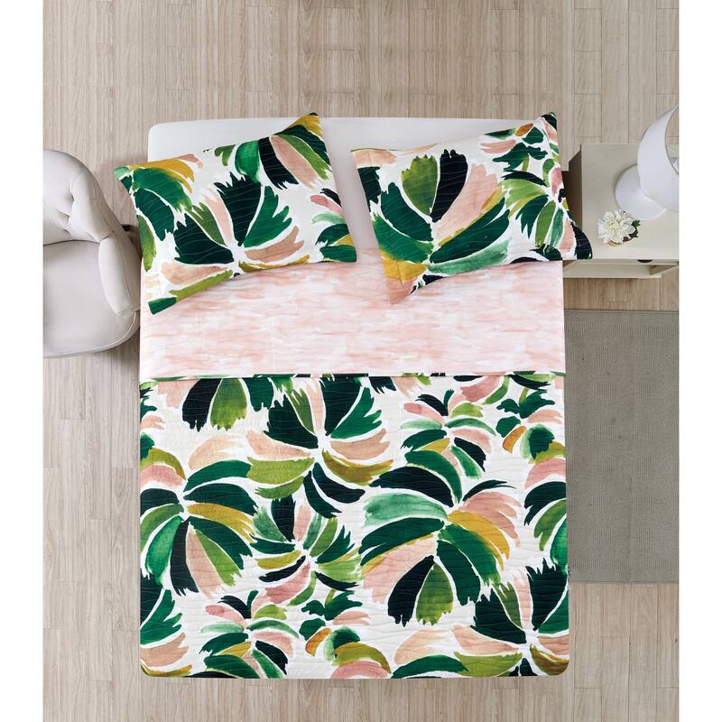 BARBARIAN by Barbra Ignatiev Fashion Floral Quilt Set