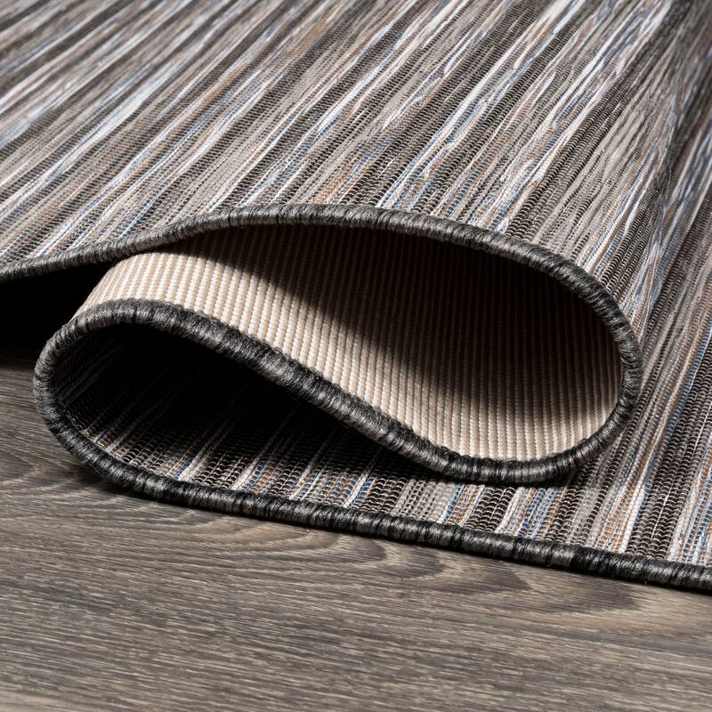 JONATHAN Y Finn Modern Farmhouse Pinstripe Area Rug