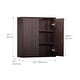 preview thumbnail 29 of 49, Teamson Home 22 in Wooden Bathroom Wall Cabinet, Wood Organizer for Bathroom, Kitchen, Laundry, Space Saving Furniture