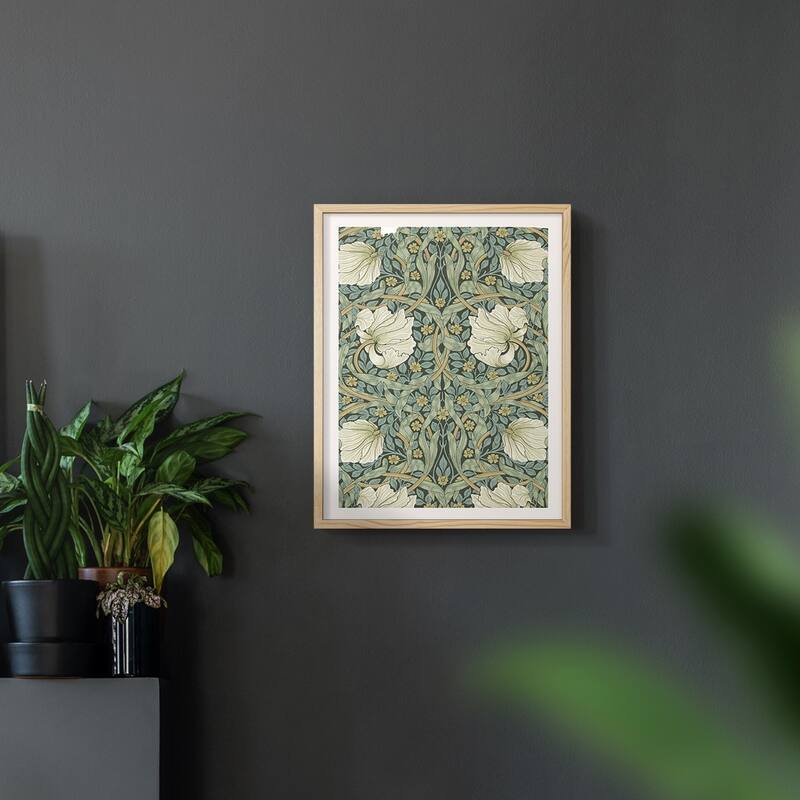Vintage Abstract Print XXVIII -Framed Print