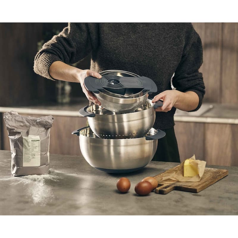 Joseph Joseph Nest Steel 9-piece Food Preparation Set
