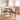 HOMCOM Wooden Dining Chairs Set of 4, Mid-Century Modern Upholstered Kitchen Chairs with Slat Backrest