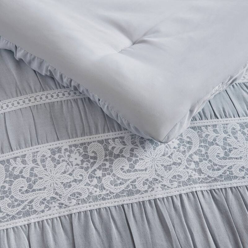 Madison Park Perryn 7 Piece Jacquard Comforter Set