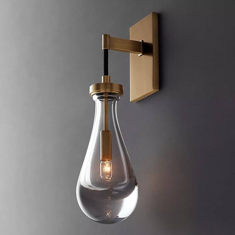 KAYLA 5in. 1-Light Gold Wall Sconce (2-Sets)