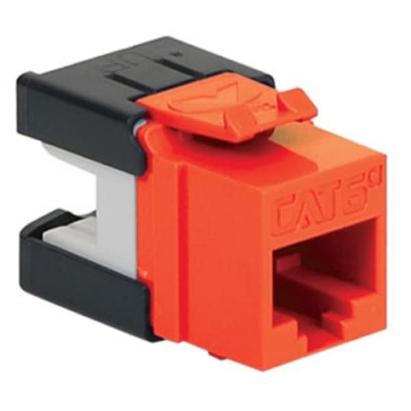 Module, Cat6A, Hd, Orange - Pictured. Opens flyout.