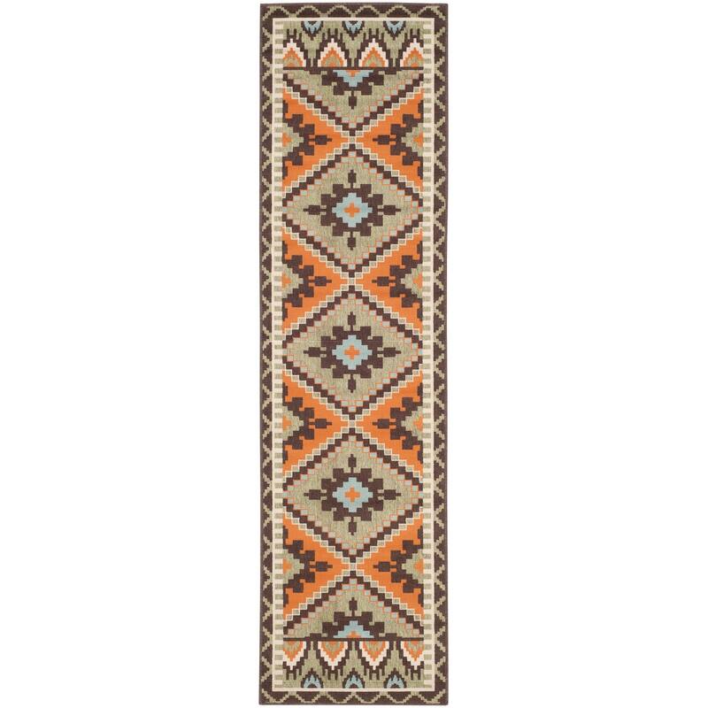 SAFAVIEH Veranda Vitaline Indoor/ Outdoor Waterproof Patio Backyard Rug