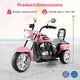 preview thumbnail 14 of 37, 6V Powered Toddler 3-Wheel Motorbike Ride On Toy with Horn and Headlight - 36" x 19" x 25" (L x W x H)
